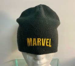 Marvel Black Marvel/Kids Knit Skull /Watch Cap Winter Beanie  Pre-Owned - £11.60 GBP