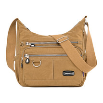 Women&#39;s Fashion Messenger Bag Ladies Waterproof Nylon Fabrics Shoulder Bag Handb - £26.45 GBP