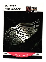 1990-91 Pro Set #570 Detroit Red Wings Logo Detroit Red Wings - £1.59 GBP