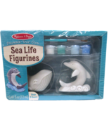 Melissa &amp; Doug Decorate Your Own Solid Resin Sea Life - Whale &amp; Dolphin ... - £9.66 GBP