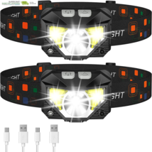  Lumen Ultra-Light Bright LED Rechargeable Headlight with White Red Ligh... - $832.27 MXN
