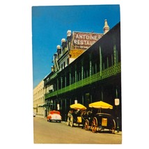 Postcard Antoine&#39;s Restaurant St. Louis Street New Orleans Louisiana Chrome - £5.38 GBP