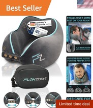 Ergonomic Travel Pillow with Adjustable Neck Support - Memory Foam Comfort - $541.59 MXN
