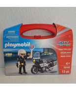 Playmobil City Action Police Carry Case Building Set 5648 NEW! 13 piece,... - £9.61 GBP