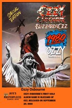 Jaye Metcalfe The Beginning Ozzy. 1980 HAND SIGNED BY THE ARTIST. - $7,742.93 MXN
