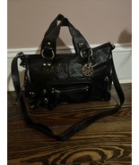 The SAK Black Crinkle Leather Satchel - $31.53 CAD