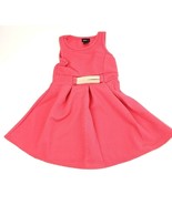 girls three hearts One Piece Red Dress with Metallic Accent Size 5/6 - $20.46 CAD