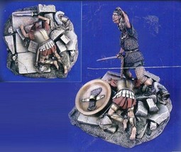 1/32 Resin Model Kit Celt and Roman Soldier (with base) Unpainted - $53.64