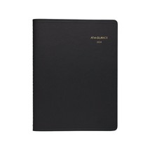 2024 AT-A-GLANCE 7&quot; x 8.75&quot; Weekly Appointment Book Black (70-865-05-24) - $40.99