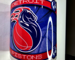 Detroit Pistons Discontinued Horse Logo Coffee Mug Cup Red Blue Basketba... - £16.02 GBP
