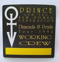 Prince And The New Power Generation Backstage Pass NOS 1992 Diamonds &amp; Pearls - $13.73