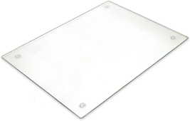 Tempered Glass Cutting Board – Long Lasting Clear Glass – Scratch Resist... - £46.27 GBP
