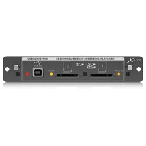 Behringer X-LIVE X32 Expansion Card for 32-Channel SD SDHC Card and USB ... - $473.09