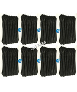 (8) Black Double Braided 1/2&quot; x 20&#39; ft HQ Boat Marine DOCK LINES Mooring... - £110.18 GBP