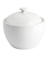 Our Table Simply White 13 Ounce Porcelain Sugar Bowl in White - $32.33