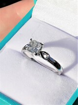 Asscher Cut Diamond Solitaire Ring - $3,650.00