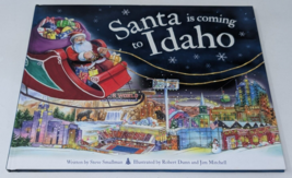 Santa Claus Is Coming to Idaho Christmas Book by Steve Smallman 2019 Hardcover - $24.25