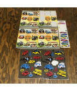 Vintage car sticker lot matchbox sandylion race cars sports car truck st... - $19.75