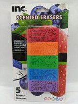 Inc Fruit Scented Erasers Pack Of Five - £6.21 GBP
