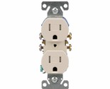 EATON TR270W Duplex Grounding Receptacle, White - $9.99