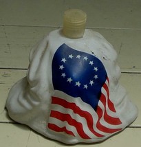 Vintage Partial Avon Betsy Ross Figural Bottle, Bottom Half Only, GD COND - £4.74 GBP