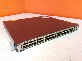 Cisco Catalyst WS-C3750G-48TS-E 48 Port Gigabit Ethernet Switch - $64.35