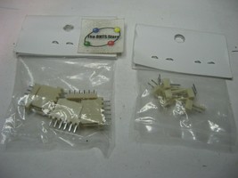 Qty 5-ea 37-6206-5 and 37-6302-5 .1 inch Pitch Header PCB Mount - NOS - $5.69