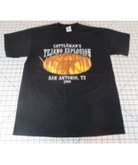 Tejano Explosion 2009 San Antonio TX Black T-Shirt Size M Jay Perez Ram ... - £19.31 GBP
