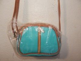 NWT NEW VALENTINA Genuine Leather Small Crossbody Purse Made In Italy - $68.31