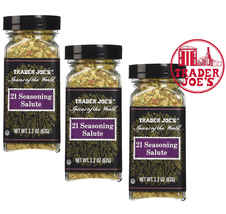 3 Packs TRADER JOE&#39;S 21 Seasoning Salute spice blend salt-free Trader Joes - £12.04 GBP