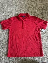 Cambridge Classics Boy&#39;s Shirt Size Large 10-12 Polo Red Short Sleeve Pu... - $7.69