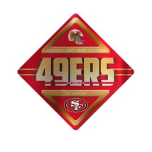 San Francisco 49ers Sign Metal Diamond Shape - €50,31 EUR