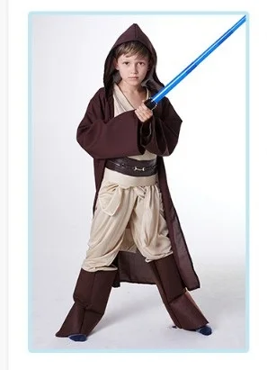 Hot Sale Boys  Wars Deluxe Jedi Warrior Movie Character Cosplay Party ing Kids F - £95.15 GBP