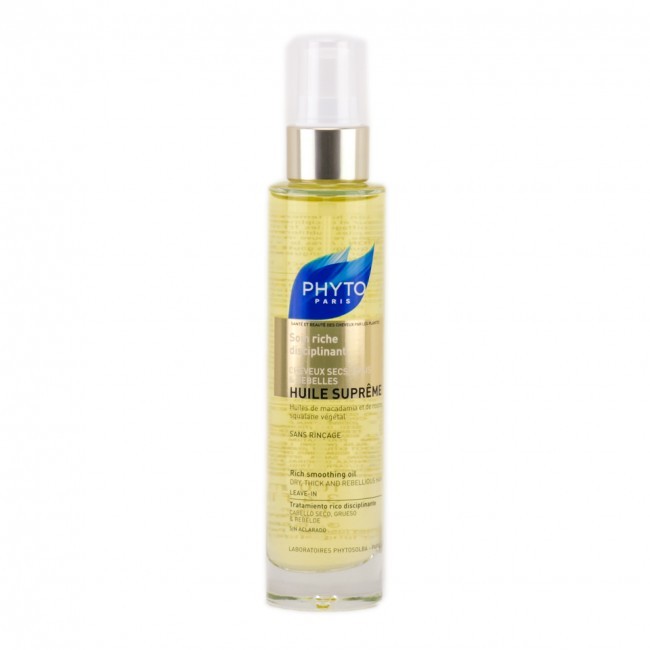 PHYTO Huile Suprême Rich Smoothing Oil Dry&Thick&Rebellious Hair 100ml - $45.00