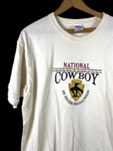 National Cowboy Western Heritage Museum T Shirt Size Large Adult Mens VTG Y2K - £26.23 GBP