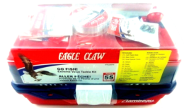 Eagle Claw Flambeau Go Fish Value Tackle Kit 55 Pieces Fishing Lures &amp; M... - $16.73