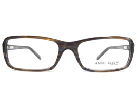 Anne Klein Eyeglasses Frames AK8088 222 Clear Brown Blue Milky Swirl 54-17-135 - £40.29 GBP