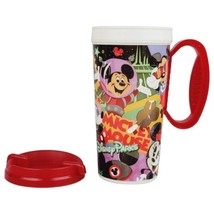 Disney Parks Mickey Mouse Club Whirley Drink Works Red 16oz Tumbler with Handle - £6.14 GBP