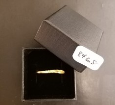 Vintage Elegant Graceful Gold Tone Pin Non-Magnetic - £11.78 GBP
