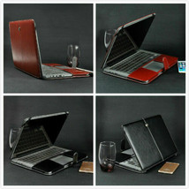 Leather Flip Back Case Cover for MacBook Air 13 A2237 A2179 A1932 - £62.06 GBP