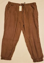 Johnny Was Alice Jogger Pants Sz.XXL Otter (shade of Brown) - £109.29 GBP