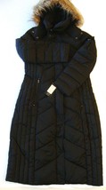 New Black Rivet Women&#39;s Hooded Puffer Long Coat Variety Color &amp; Sizes - $87.99