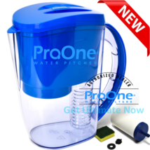 ProOne Water Filter Pitcher w/ProOne M G2.0 includes bonus fruit infusio... - £58.44 GBP