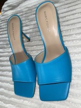 Marc Fisher Danria Dress heels mules BLUE Shoes sz 9 NEW - £66.29 GBP