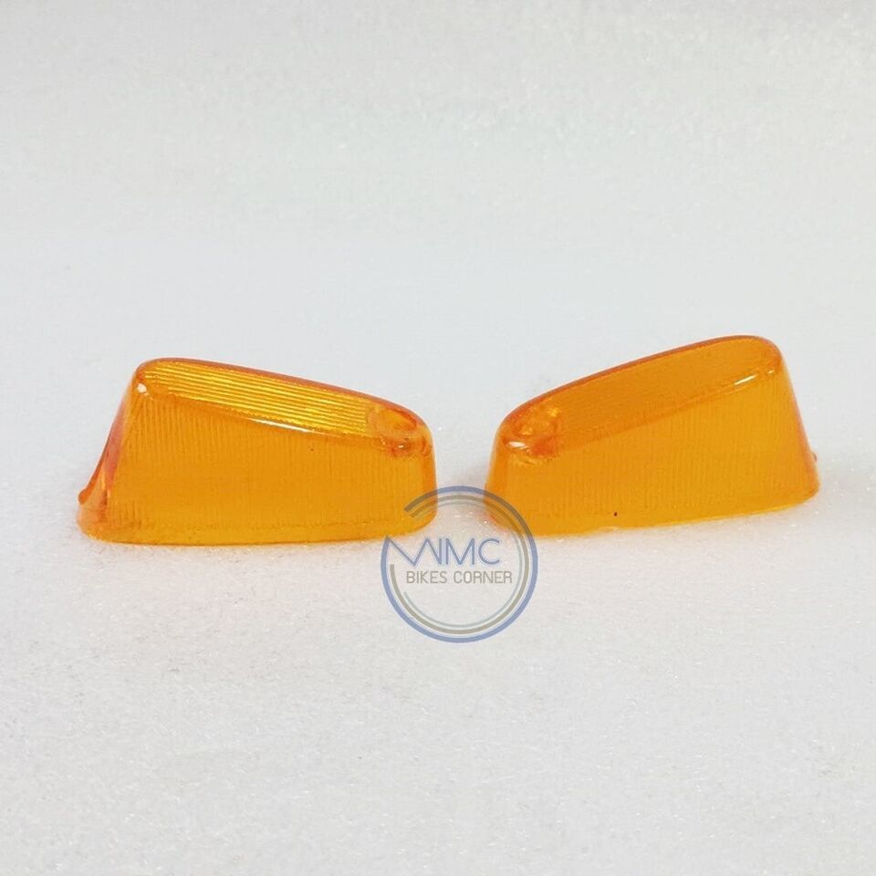 2x FRONT SIGNAL WINKER LENS L/R FOR HONDA C100 C102 C105 CA100 CA102 CA1... - $6.37