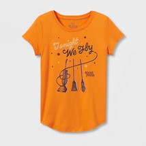 Girls&#39; Hocus Pocus &#39;Tonight We Fly&#39; Halloween Short Sleeve Graphic T-Shirt - - £11.73 GBP