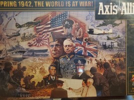 AXIS &amp; ALLIES SPRING 1942 THE WORLD IS AT WAR GAME: NEW AND FACTORY SEALED  - $140.24