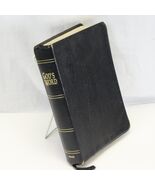 God&#39;s Word Bible 1995 Tabs Black Bonded Leather World Publishing 2050 - $27.30 CAD