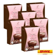 6 x S Sure Cocoa Instant Powder Mix Drink Control Hunger No Fat&amp;Sugar Pa... - $120.16