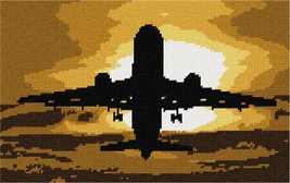 Pepita Needlepoint kit: Jet Silhouette, 12&quot; x 8&quot; - $86.00+